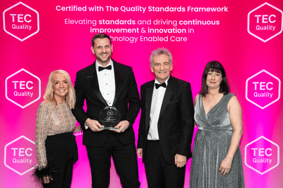 QSF AWard at ITEC Conference - 2025 - LR